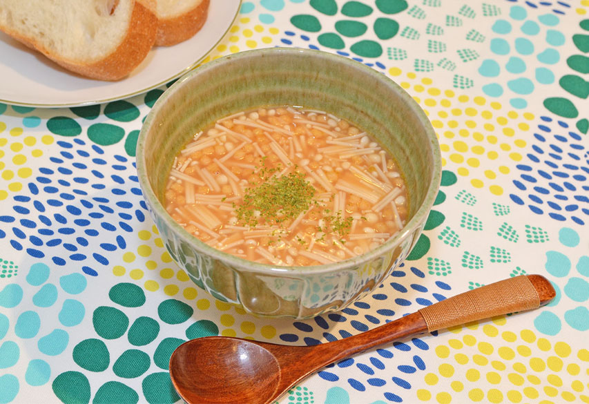 トマト玄米スープ